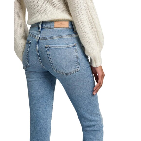 7 For All Mankind Tailorless Luxe Vintage Bootcut, NWT Size 26 - Picture 2 of 3